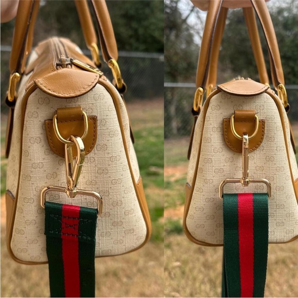 PRISTINE Vintage GUCCI GG Boston Bag - No Peeling - COA Included AUTHENTICATED - Picture 12 of 15